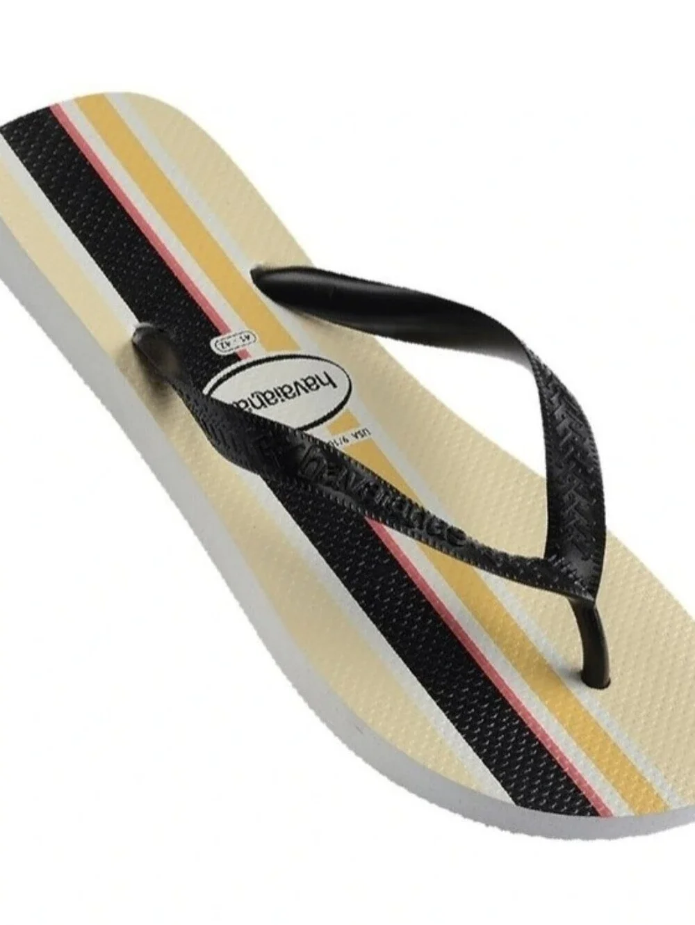 Havaianas Top Nauty Stripe Thongs in Beige